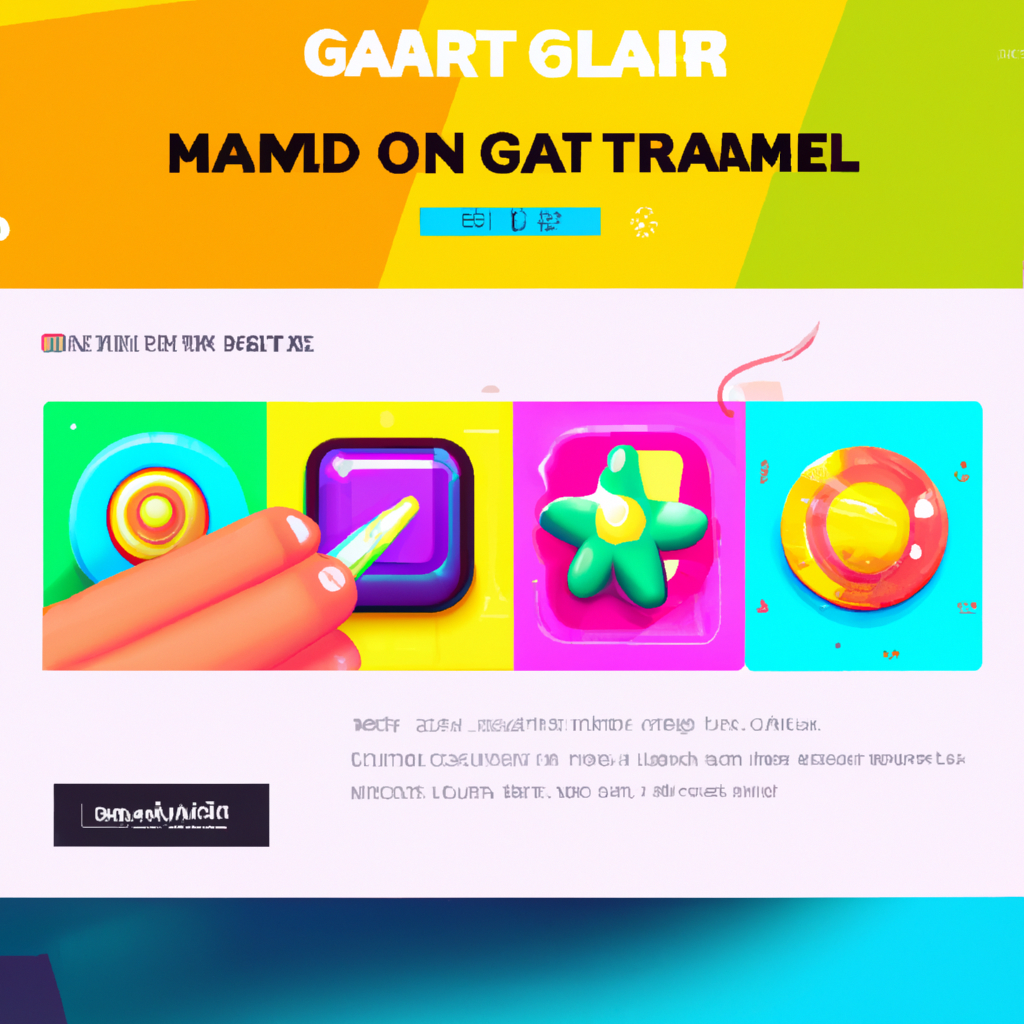 Gallery tile: colorful microgame thumbnail